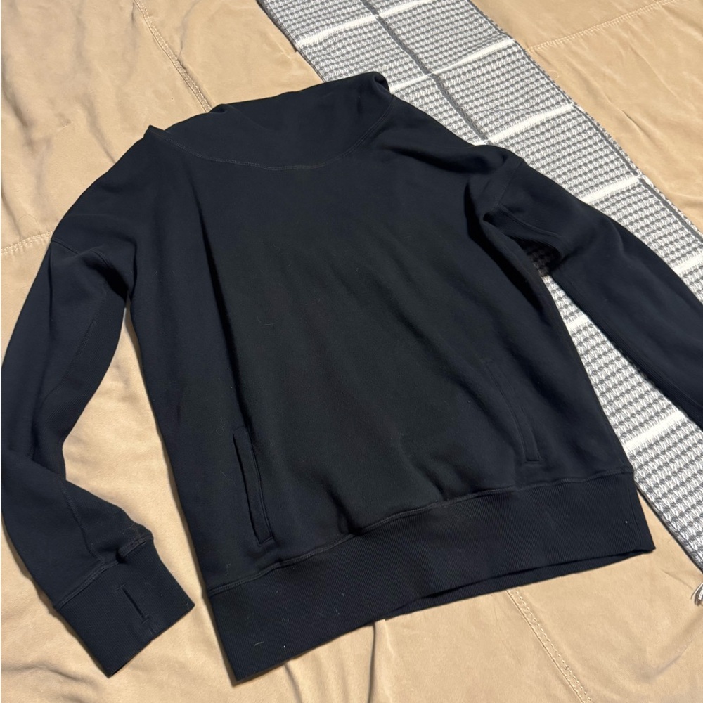 Zyia Black Cowl neck Sweatshirt